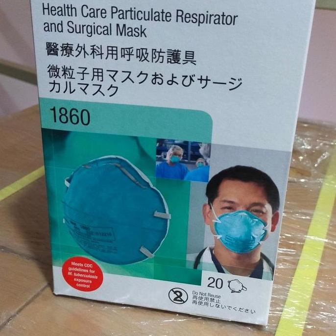 TERBARU - Masker 3M N95 1860