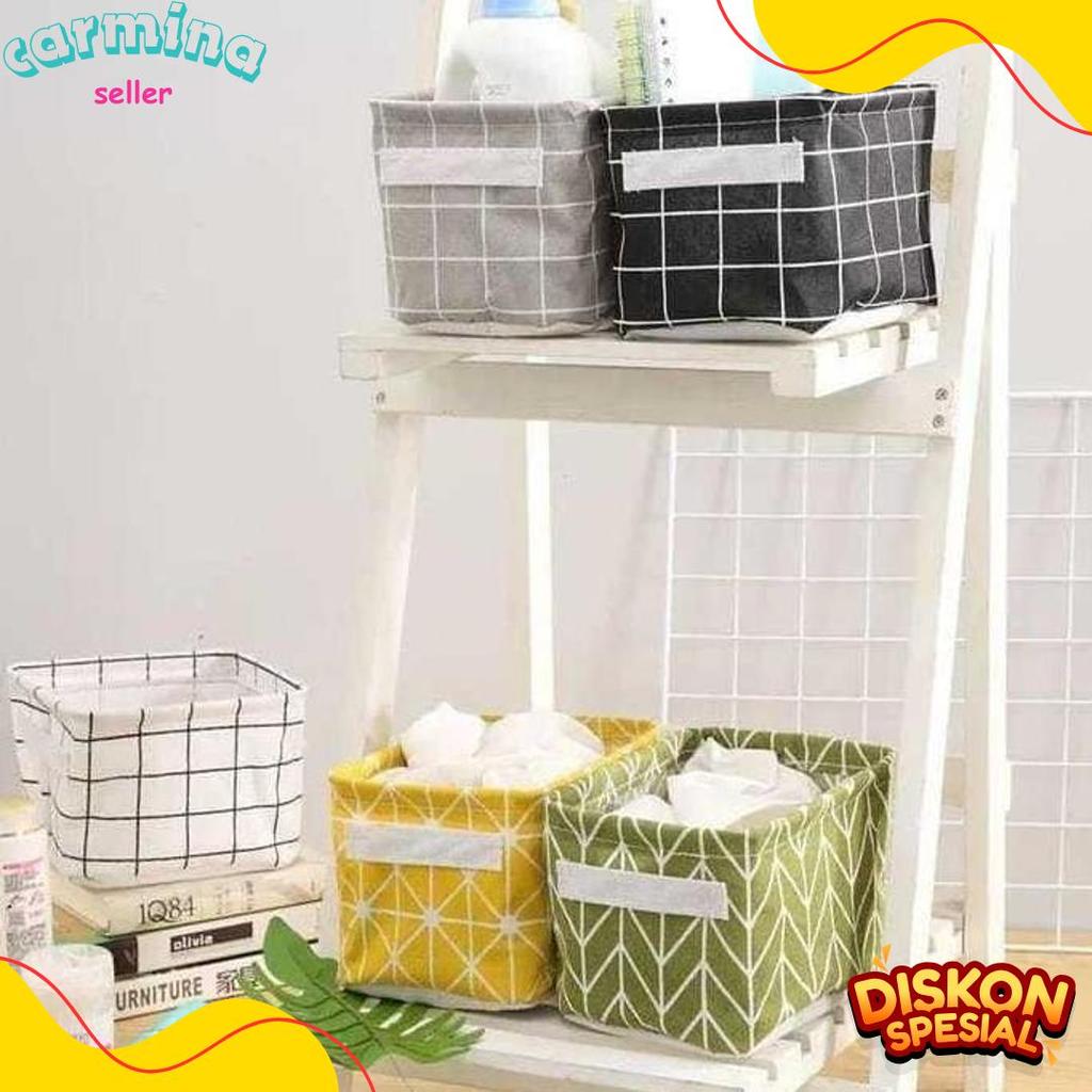 50% Off Box Storage / Kotak Keranjang Penyimpanan Multifungsi Serbaguna Organizer Motif Lucu Underwe