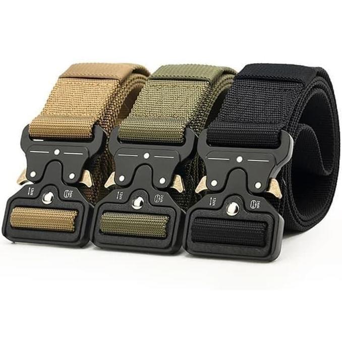 Gesper Tactical Besi Tactical Belt Metal Build Kopel Army Tactical