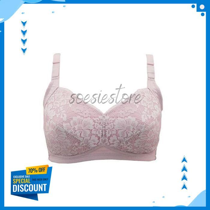 WACOAL CROIRE IB 3236 - MINIMIZER BRA - FULL CUP TANPA KAWAT IMPORT