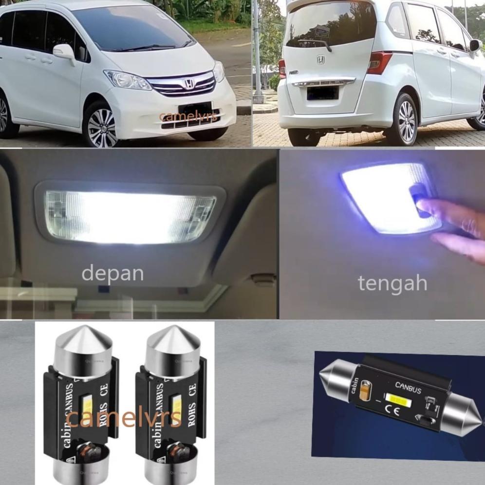 Best Deals Bohlam Plafon Lampu Kabin Led Putih Honda Freed