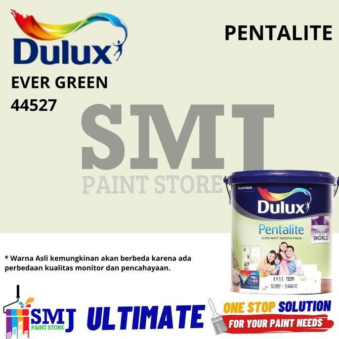 TERBARU - Cat Tembok Interior DULUX PENTALITE warna Ever Green ukuran 2,5L