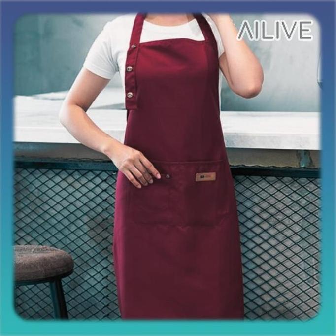 New- APRON CELEMEK DRILL KOREAN STYLE/ APRON/ CELEMEK/ BARISTA