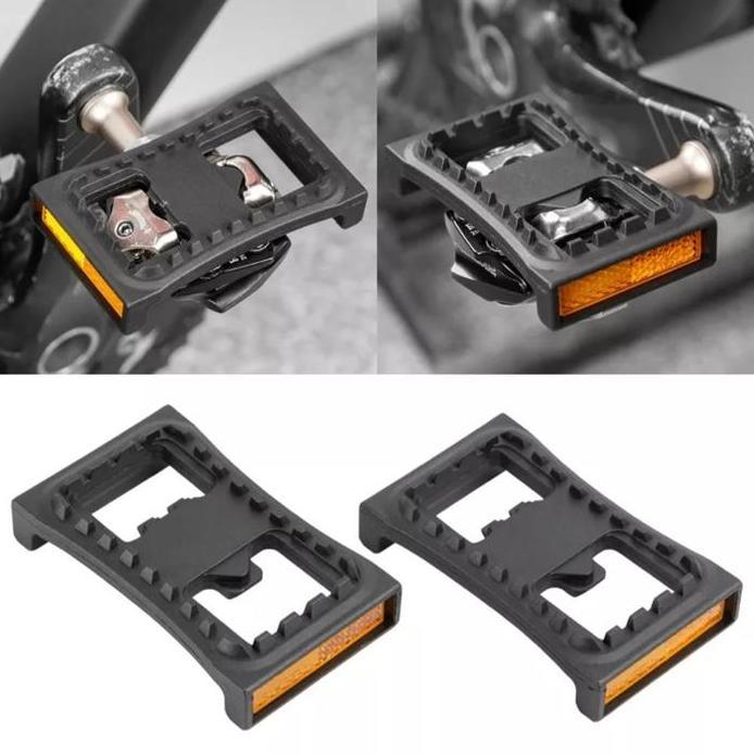Promend Cover Pedal Cleat Mtb Clipless Adapter Pedal Cleat Mtb Plat Ready