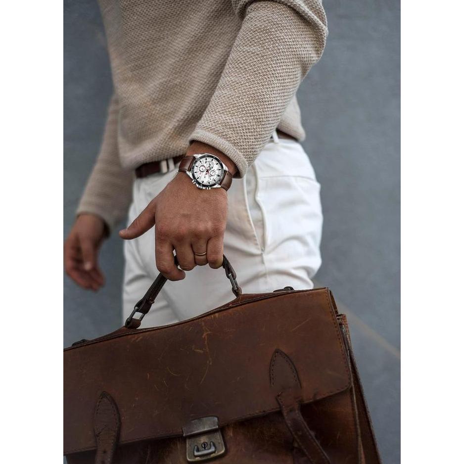 Jam tangan Pria Vavavoom 216 46mm Original water resistant