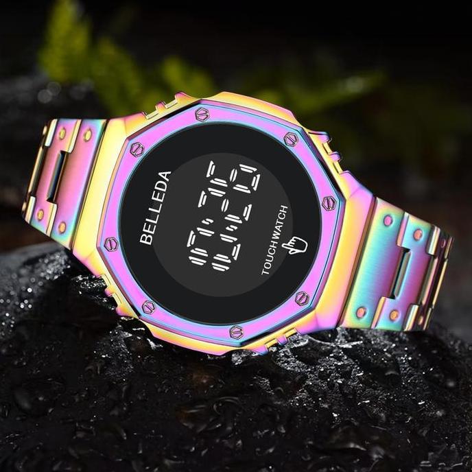 DISKON JAM TANGAN BELLEDA  jam tangan BELLEDA 9420 DIGITAL TOUCH SCREEN ORIGINAL ANTI AIR Watches