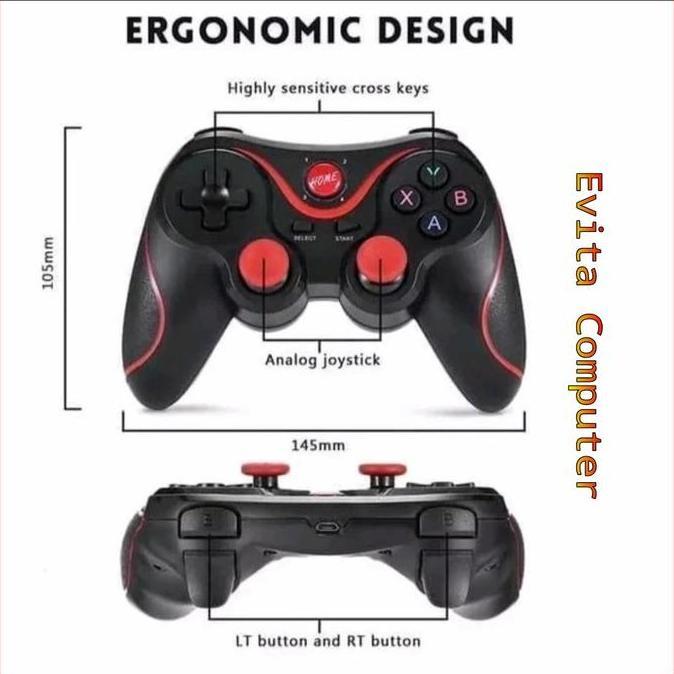 Stick GamePad Bluetooth Controller For Android With Holder
