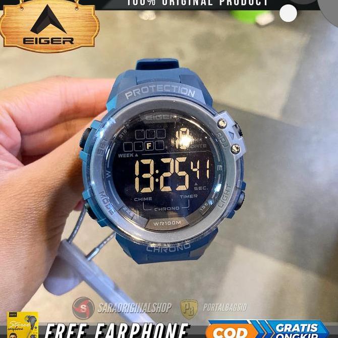 Jam Eiger Blanca-MDW Watch Jam Tangan Digital Pria Original