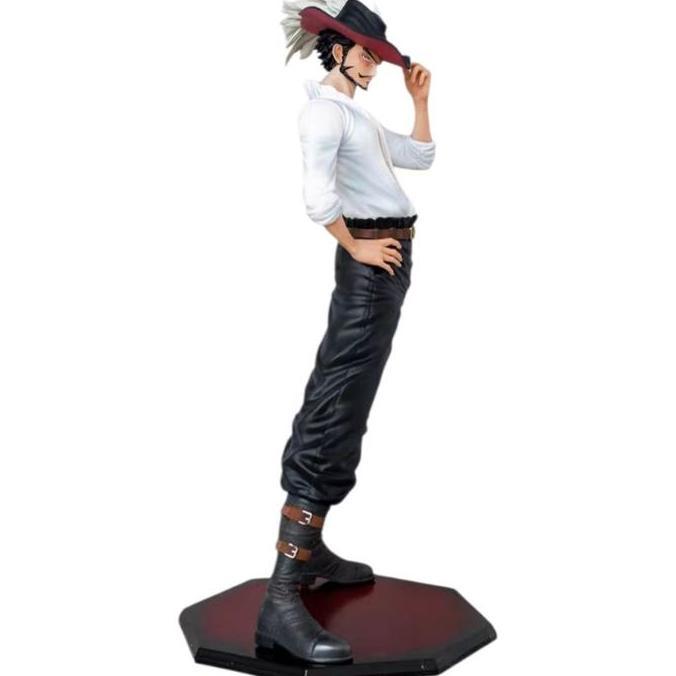 Action Figure One Piece Dracule Mihawk Standing 28cm Statue Pvc