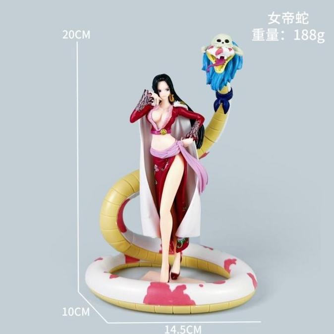 Action Figure Boa Hancock Salome Snake One Piece Dxf Statue