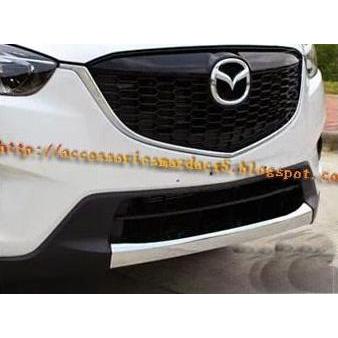 Front Bumper Protection Crome Mazda Cx5 Diskon