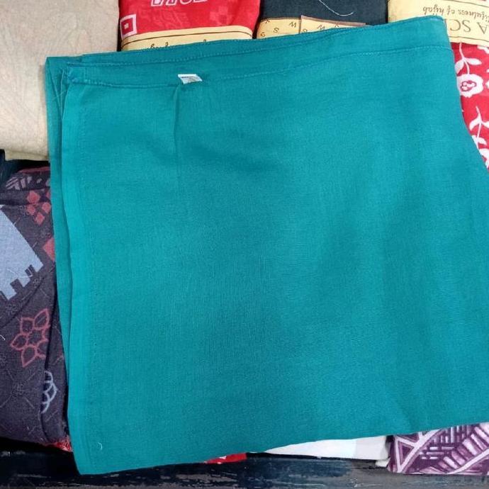 Setelan Blazer PKK Hijau Toska Terbaru Seragam Nasional Wanita Free Hijab dan Pin