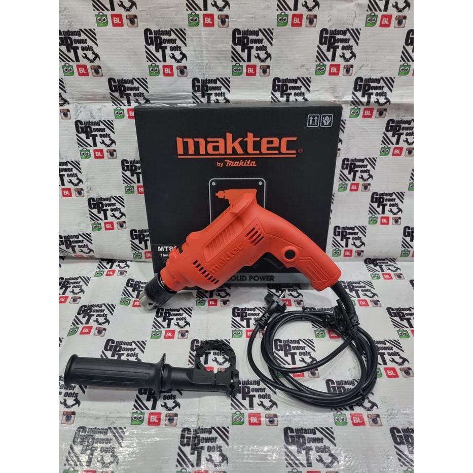 Mesin Bor Tangan Bor Besi Beton Kayu Tembok Maktec Mt80B Original Dan Terpercaya