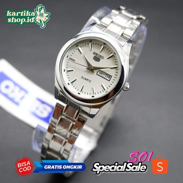 KARTIKASHOP SEIKO / JAM TANGAN WANITA ANITI AIR /  JAM TANGAN CEWEK RANTAI STAINLES HARGA PROMO FULL