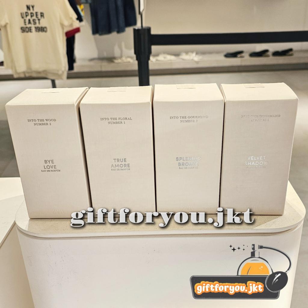 Parfum Zara : Someday Sometimes / Red Sand Dunes / Bye Love / Velvet Shadow / Splendid Bronze / True