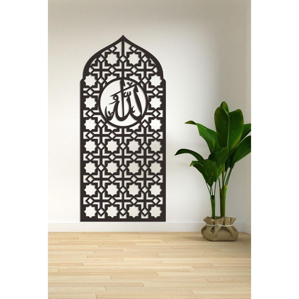 BestPromo Terbaru Dekorasi - Mihrab Kubah Lafadz Allah Dekorasi Hiasan Dinding Mushola Rumah