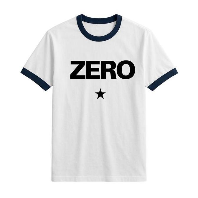 Kaos Retro Vintage Zero The Smashing Pumpkins Ringer