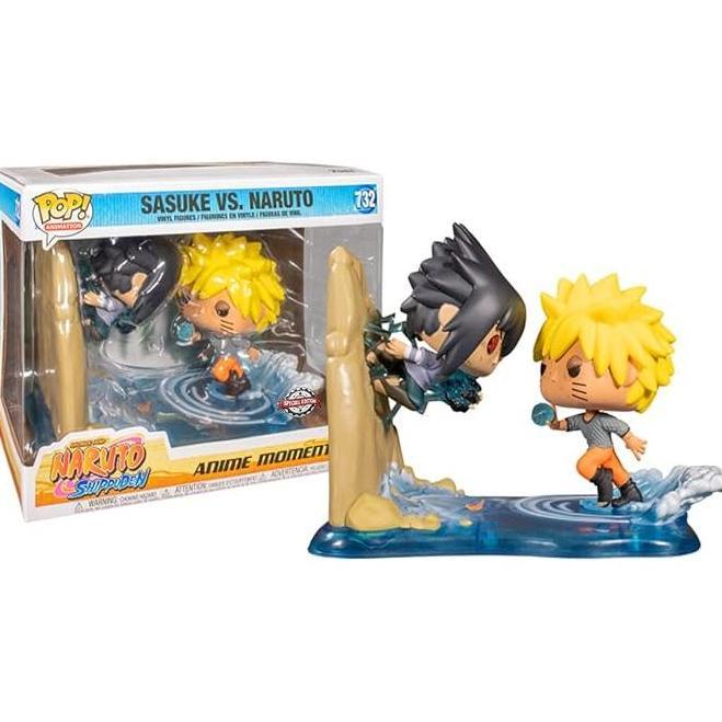 Funko Pop Naruto Shippuden Naruto Vs Sasuke Exclusive Anime Moments