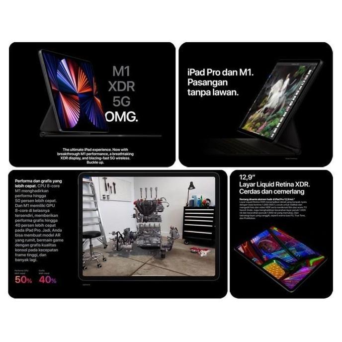 New- iPad Pro 11 12.9 13 inch M1 M2 M4 Chip 128gb 256gb 512gb 1tb 2tb Wifi Cell