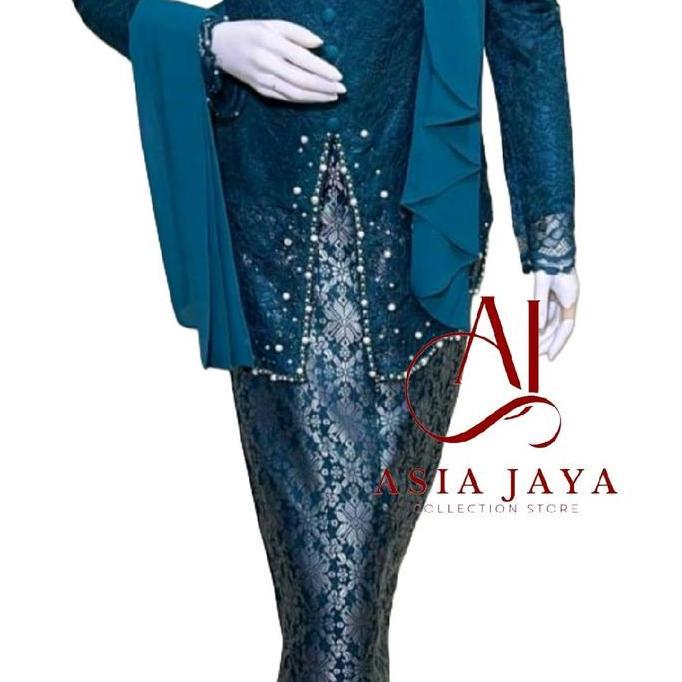 KEBAYA TUNIK LESTY PAYET NEW MODEL/KEBAYA MODERN/ATASAN WANITA/SERAGAM PESTA Baju Dress Kondangan Pa