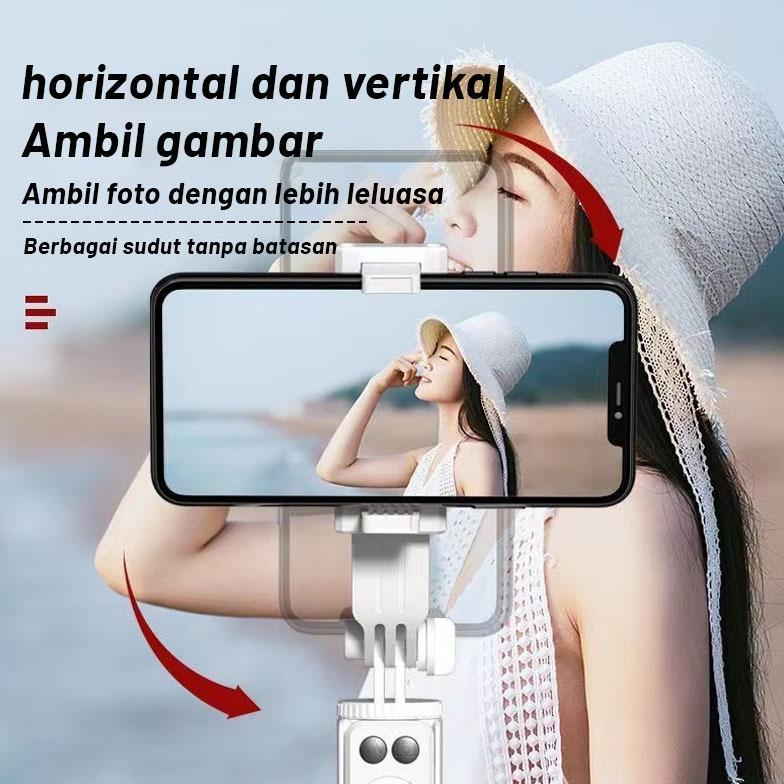 NEW PRODUCT HOT DEALS TR BISA COD 165CM Tongsis Tripod lampu LED Gimbal Stabilizer Bluetooth Selfie 