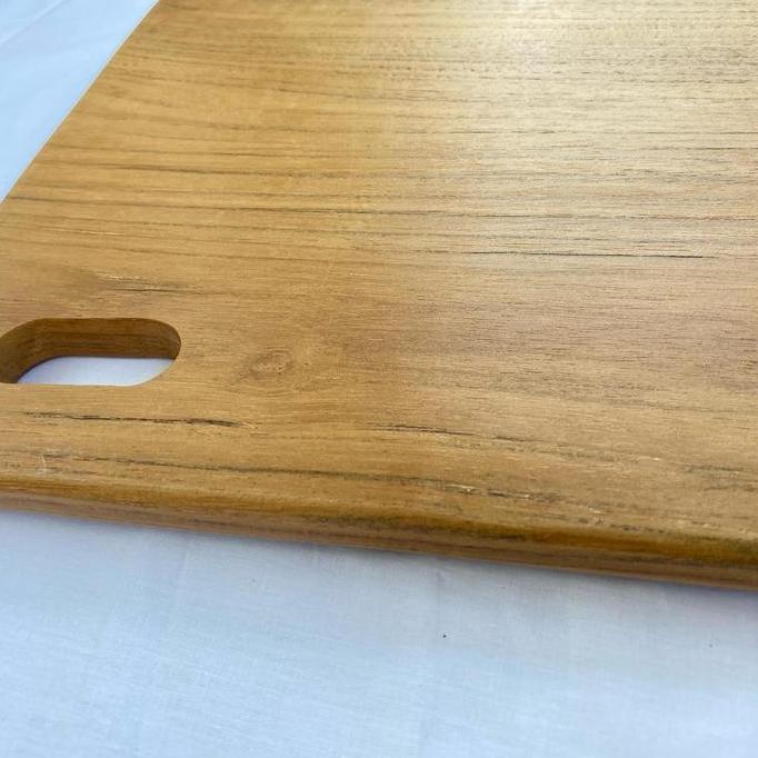 New- Talenan Kayu Ukuran 35x25 / Talenan kayu Jati / Talenan Kayu Mahoni / Talenan Besar / Talenan T