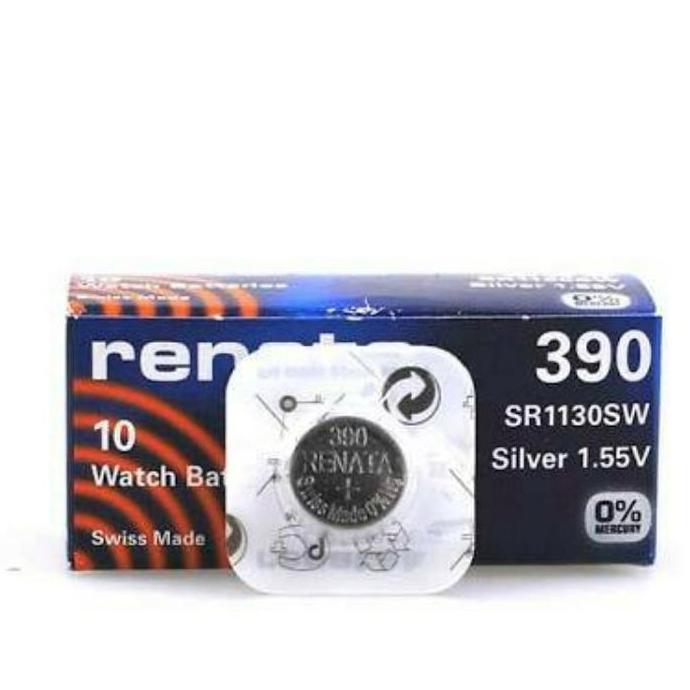 Original Renata Sr1130Sw Sr 1130 Sw Sr1130 / 390 Batre Baterai Battery Garansi Original Asli