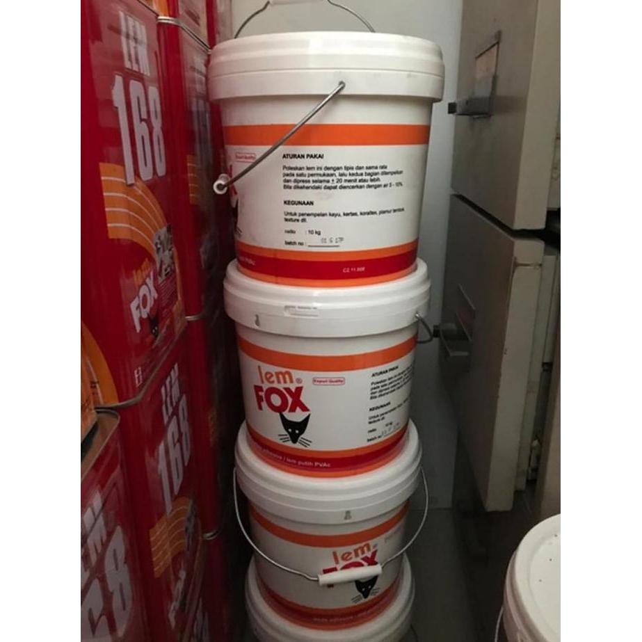 Promo LEM KAYU 10 Kg / LEM FOX EMBER / LEM PUTIH EMBER BERKUALIATAS Diskon