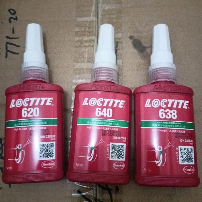 Promo loctite 609/ 620/ 638/ 640/ 641/ 648/ 680 isi 50ml Diskon