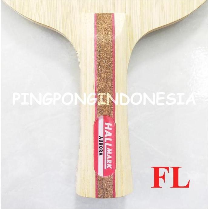 Hallmark Aurora - Kayu Pingpong Blade Tenis Meja Bet Bat Defensive All