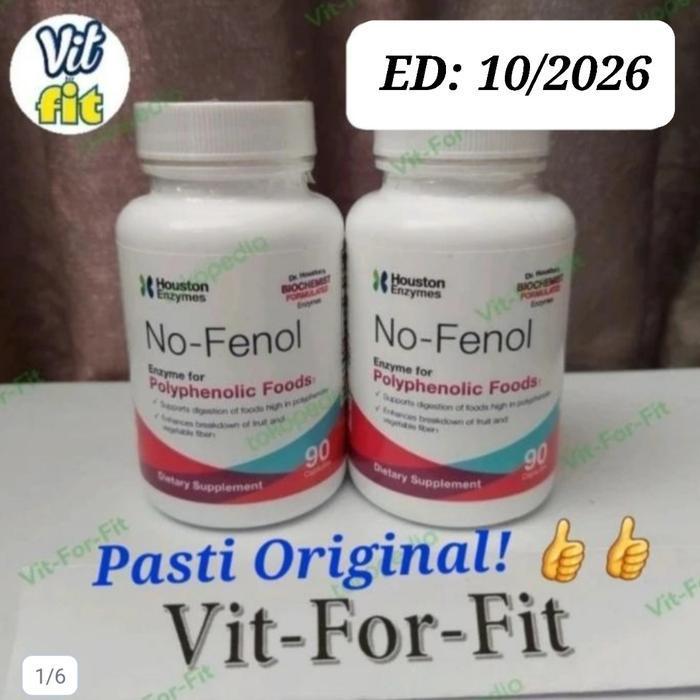 Houston Enzymes No-Fenol 90 capsules