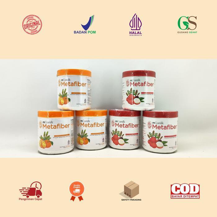 Manado mGanik Metafiber 450 Gram Suplemen Serat Diabetes Herbal Alami