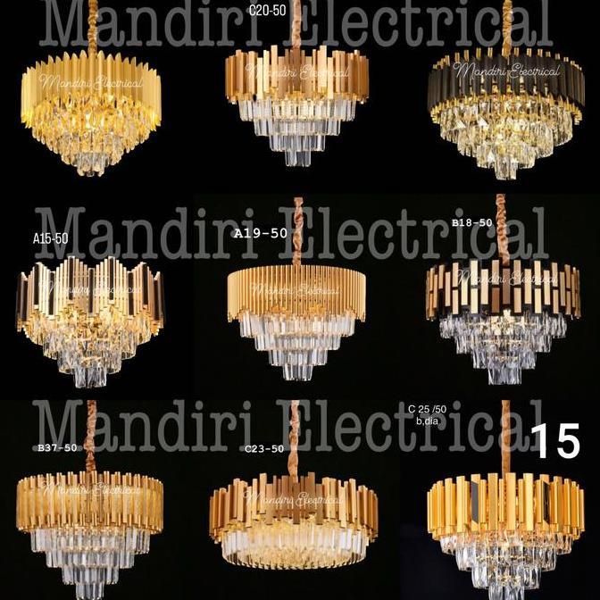 Terlaris Lampu Gantung Hias Kristal Modern Klasik