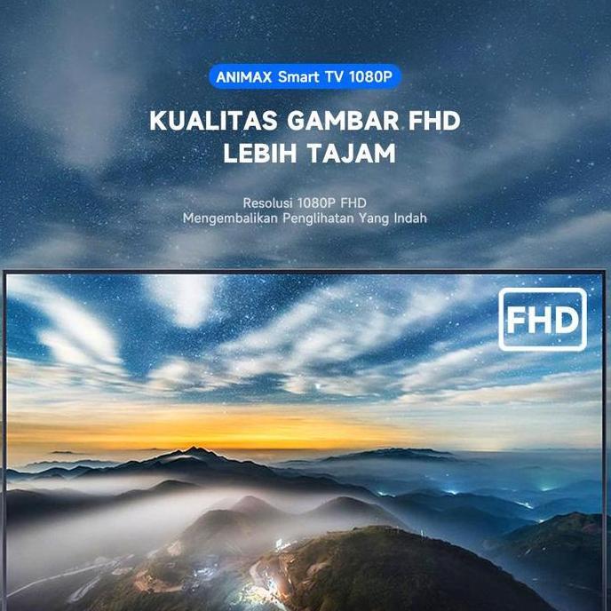 Terlaris Animax / Weyon Smart Tv 32 Inch Tv Android 14.0 Smart Tv Fhd Youtube Web Browser Hdmi