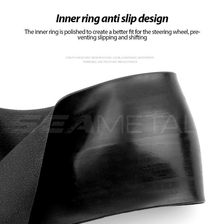 BIG SALE SEAMETAL COVER STIR MOBIL UNIVERSAL BAHAN SILICON SARUNG STIR MOBIL SILIKON 30-40CM 38CM 40