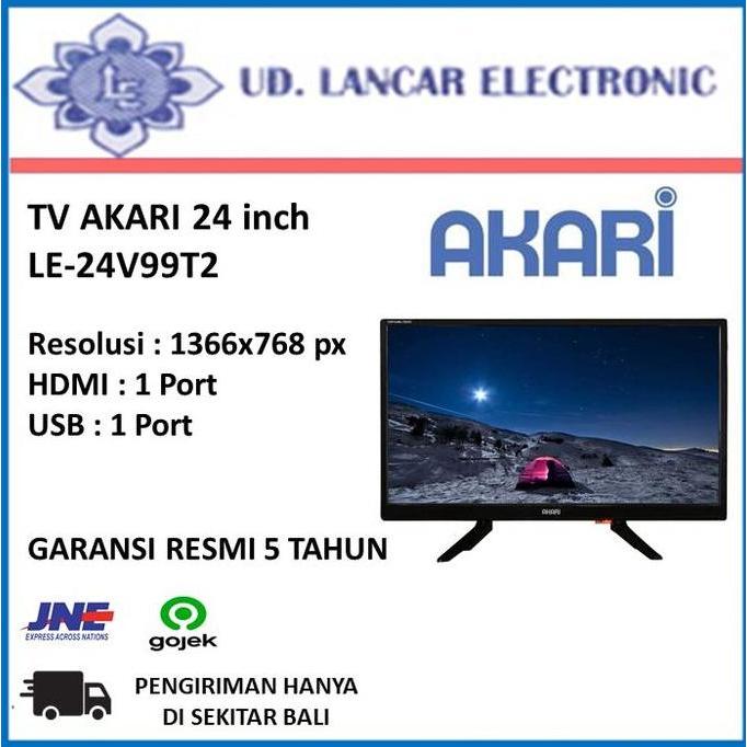 Terlaris Tv Akari 24 Inch Le-24V99T2