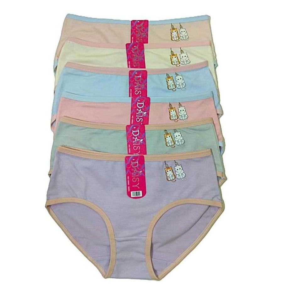 Murah Celana Dalam Wanita Anak Cewek Remaja ABG Katun Motif Non COD