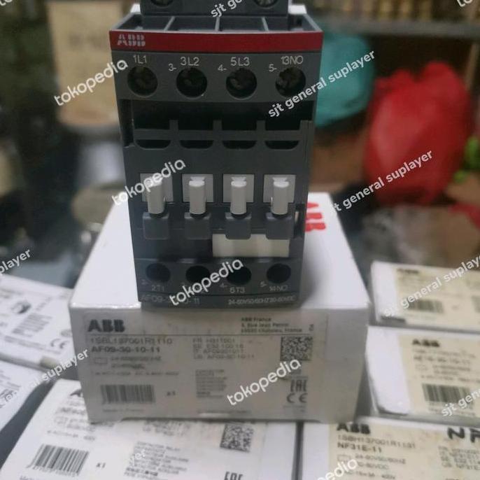 Terbaru AF09-30-10-11 24-60VAC 20-60VDC KONTAKTOR ABB sjt92 Ayo Order