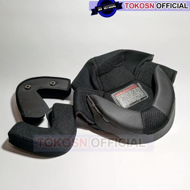 Busa Helm Mds Protector Fullset Cheek Pad Spon Pipi Helm Mds Protector Ukuran M L Xl