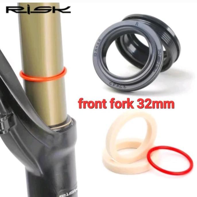 Promo Risk Seal Fork Dust Seal set 32mm Seal Kit Suntour Rockshox Fox 32 mm Diskon