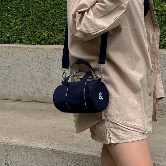 N&A - TUNNEL MINI BOWLING SLING BAG - Tas Selempang Wanita / Sling bag Wanita / Mini Bowling Bag