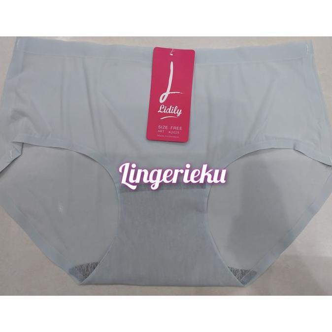 Murah Lydyly 2025 CD Celana Dalam Wanita Seamless Transparan Midi Fit M L Non COD