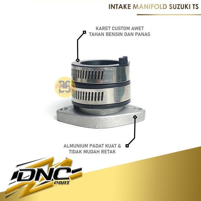 INTAKE MANIFOLD MANIPUL MANIFUL TS125 UNTUK KARBU STD PE24 PE28 PE32 ORIGINAL DAN TERPERCAYA