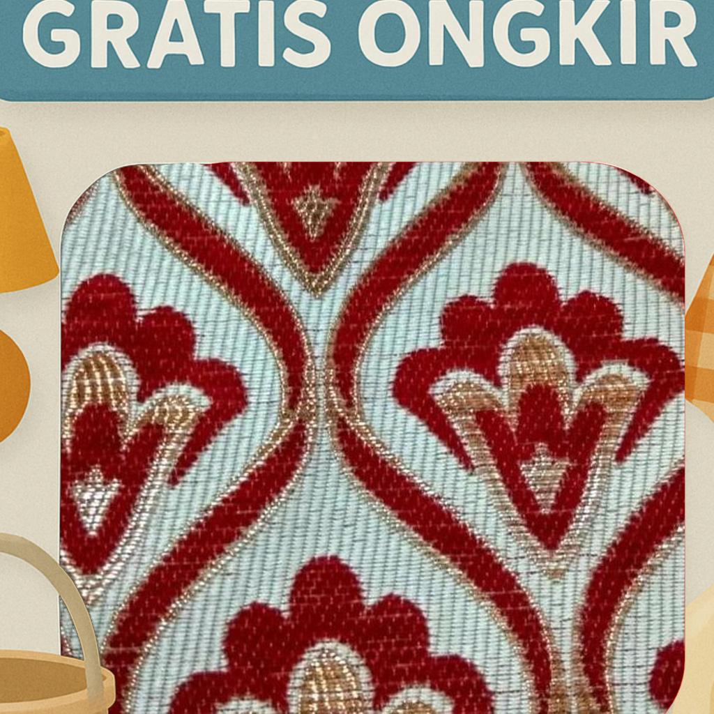 Kain Meubel Sofa Kursi Ateja Divine Motif Bunga Klasik - Isobel Flower