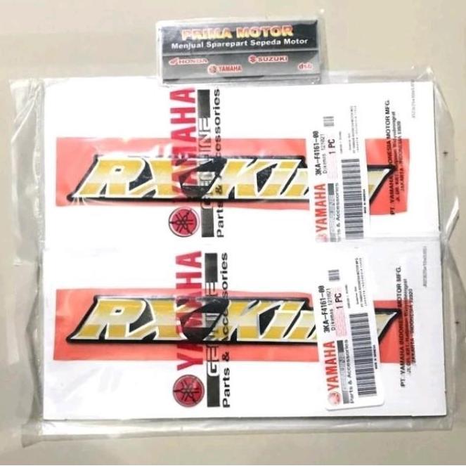EMBLEM TANGKI RX KING TULISAN RX KING ORI YAMAHA YGP