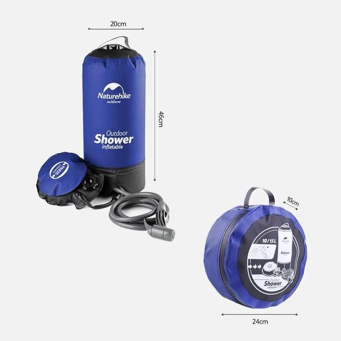 Diskon Outdoor Shower Naturehike Water Bag Nh17L101-D