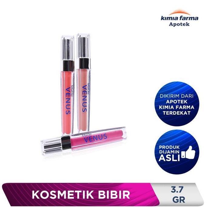 New- VENUS SOFTMATTE LIPCREAM 07 CURETIS / KOSMETIKA / KIMIA FARMA