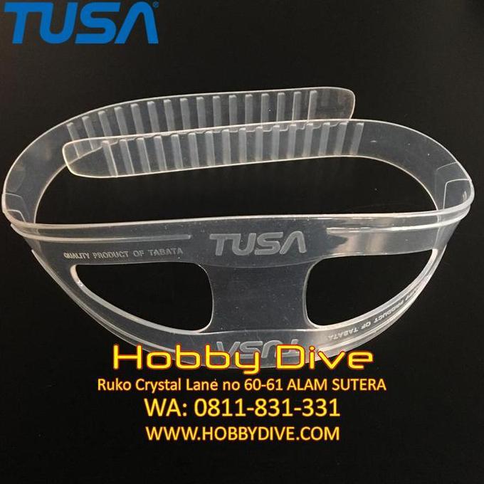 Promo Tusa Mask Strap Silicon for Mask Freedom Type ST-9000Q/QB CL Diving Diskon