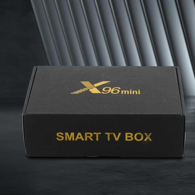 WODRUFT Alat ubah tv biasa jadi smart tv Android - X96 Mini Smart TV Box Android 9 DDR3 1GB 8GB