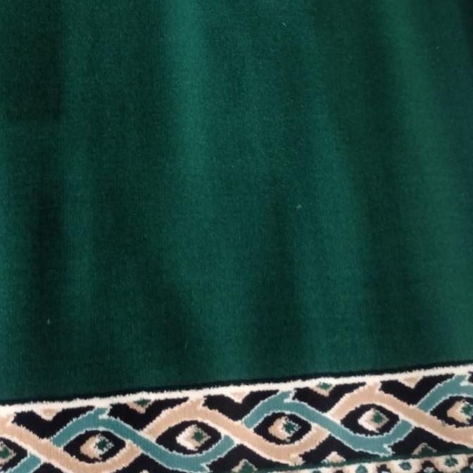 Terlaris Karpet Masjid Hijau Karpet Mushola Custom